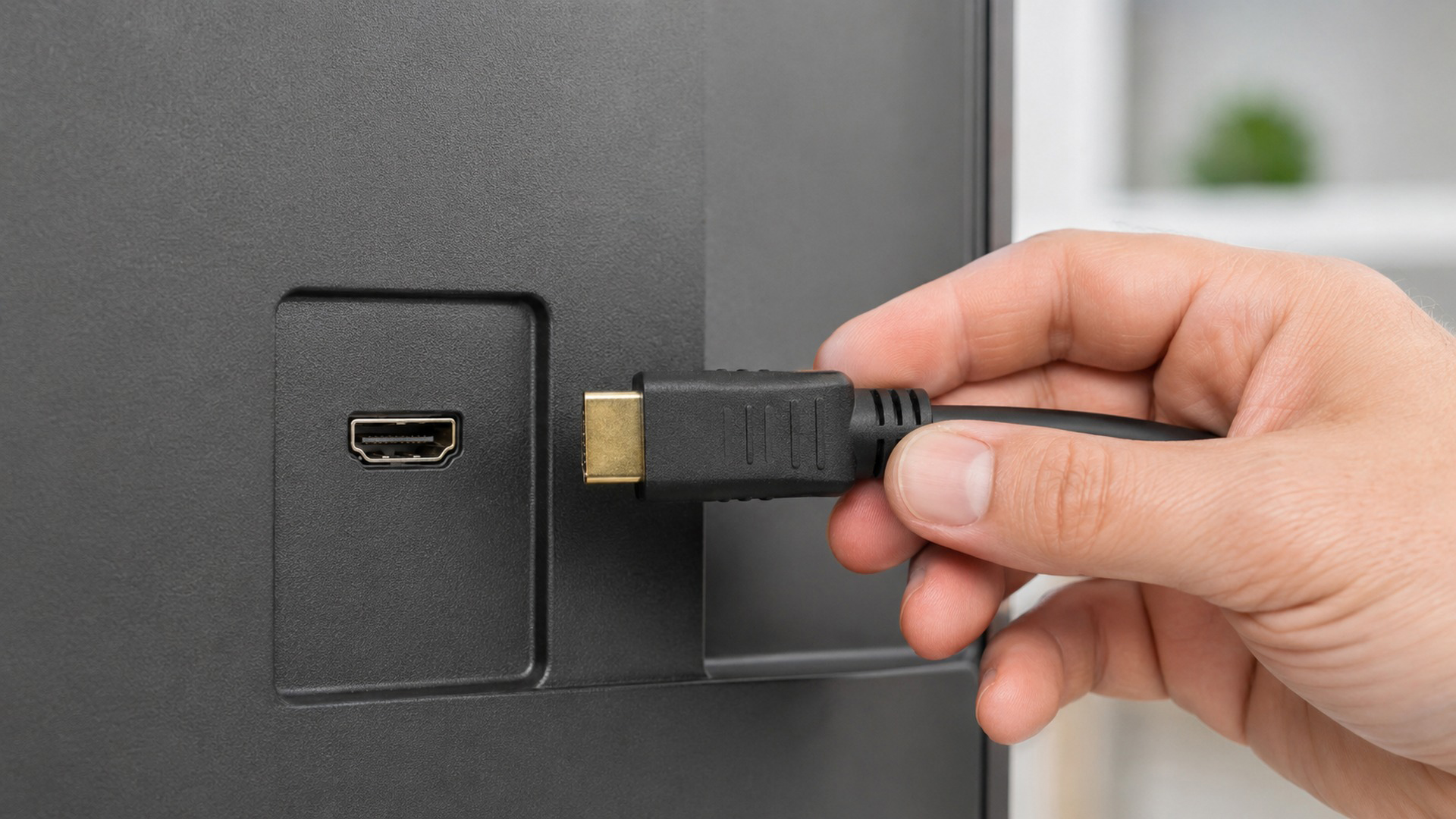 HDMI Cable Connection