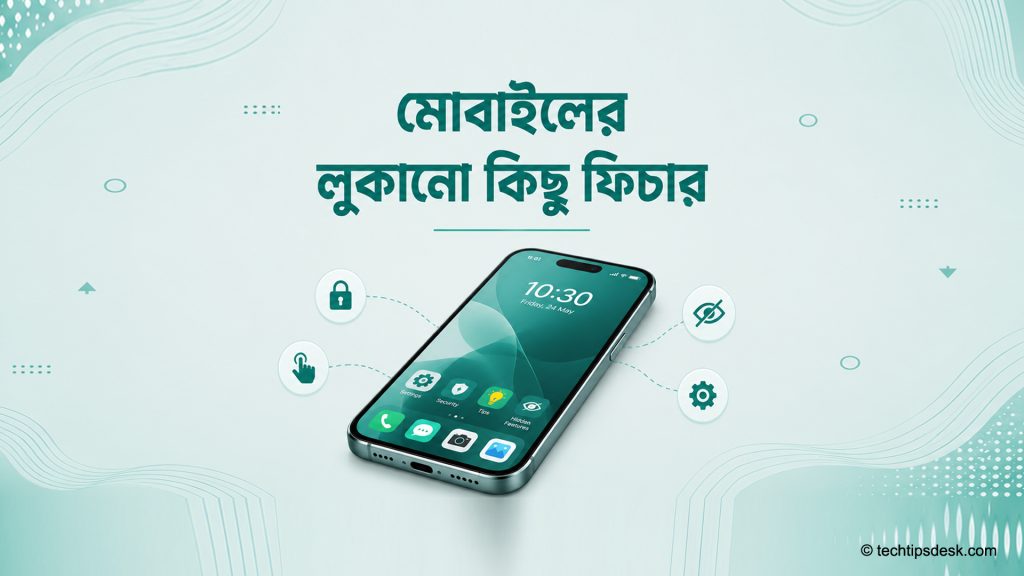 মোবাইলের লুকানো ফিচার