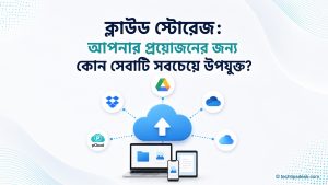 ক্লাউড স্টোরেজ: আপনার প্রয়োজনের জন্য কোন সেবাটি সবচেয়ে উপযুক্ত