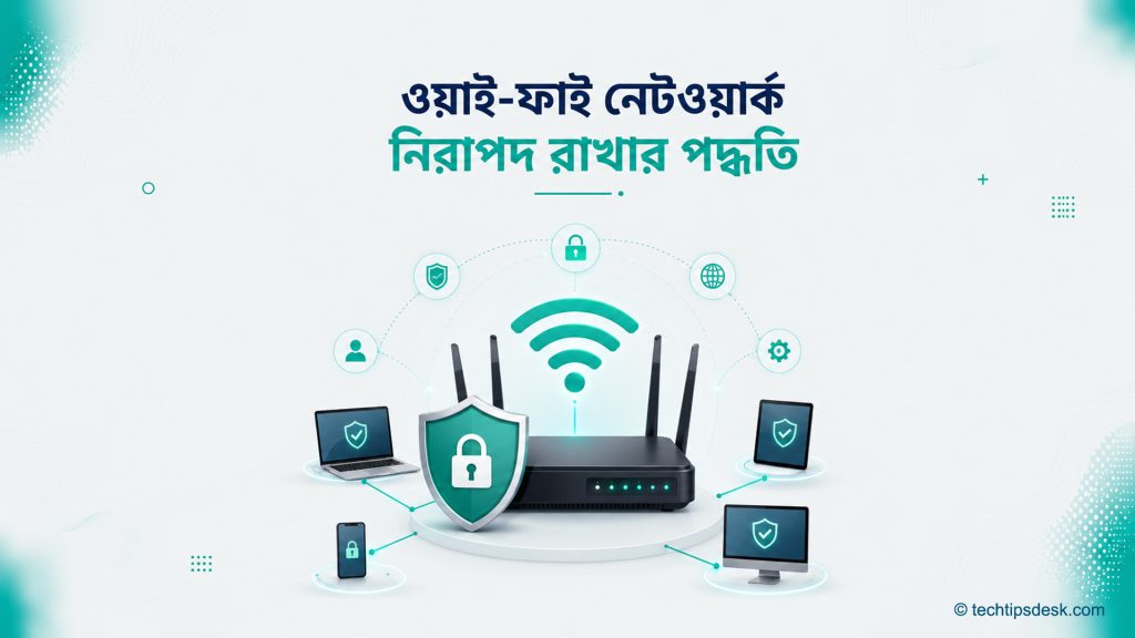 ওয়াই-ফাই নেটওয়ার্ক নিরাপদ রাখার পদ্ধতি