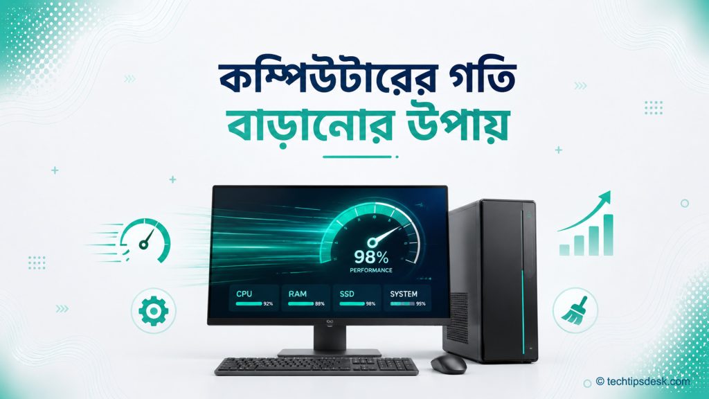 কম্পিউটারের গতি বাড়ানোর উপায়