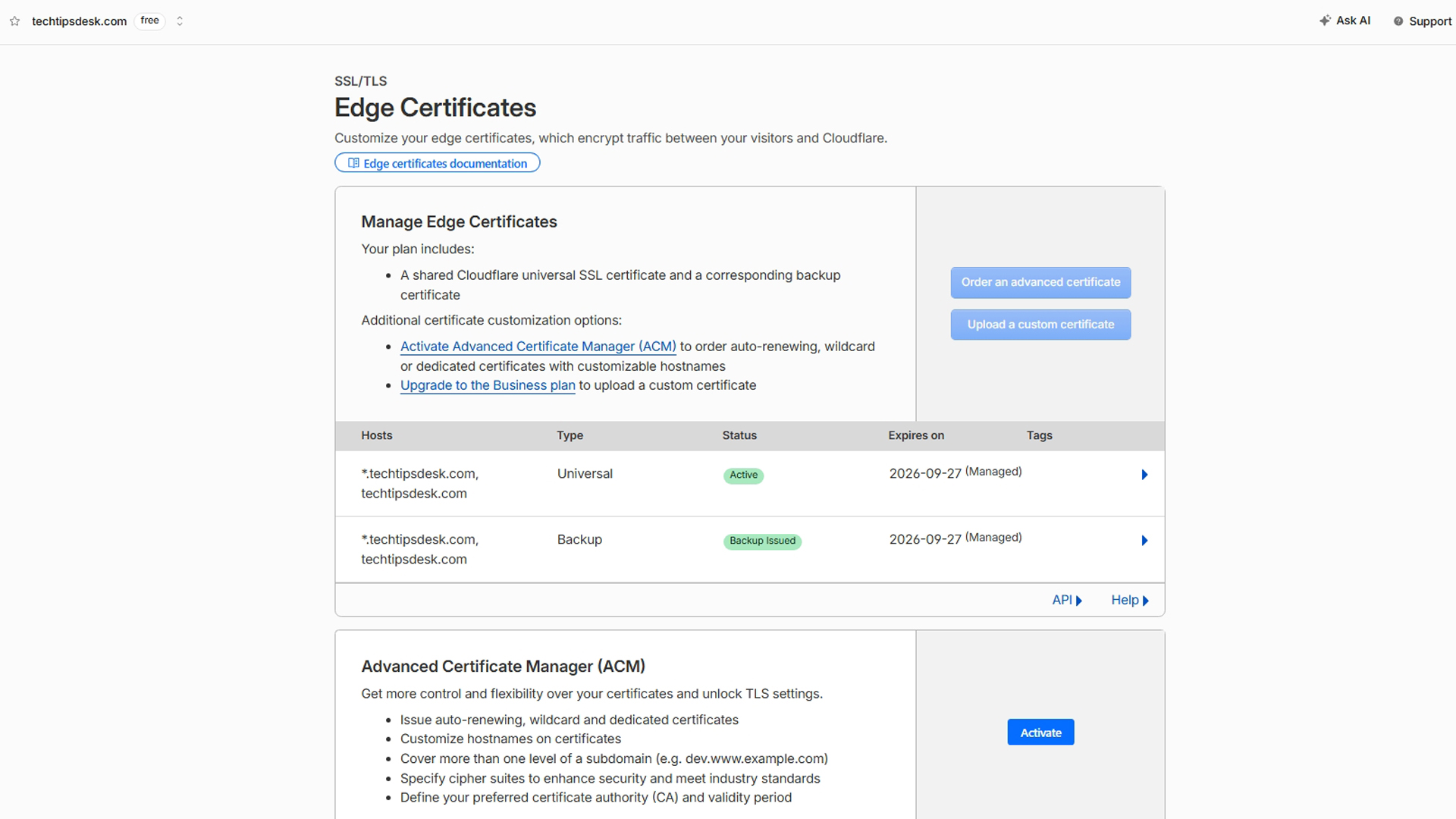Cloudflare Dashboard-এ Automatic SSL/TLS, Full Strict, Full, Flexible ও Off Encryption Mode-এর বিকল্প